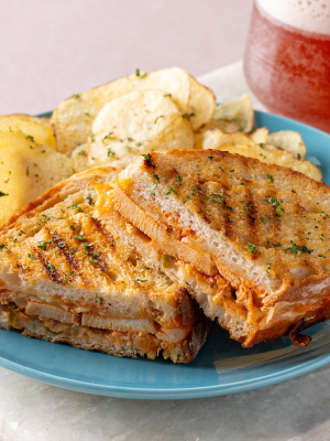 Peri Peri Grilled Cottage Cheese Sandwich