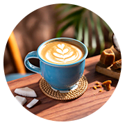 Coconut Jaggery Latte