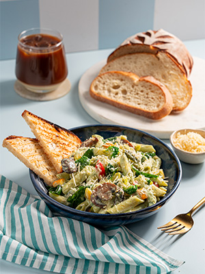 Basil Pesto Pasta