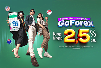 GoForex Tabungan Valas