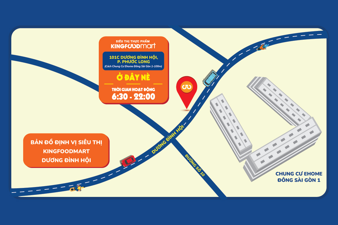 Kingfoodmart - Phường Phước Long, Hồ Chí Minh City