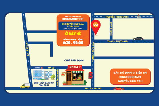 Kingfoodmart - Phường Tân Định, Hồ Chí Minh