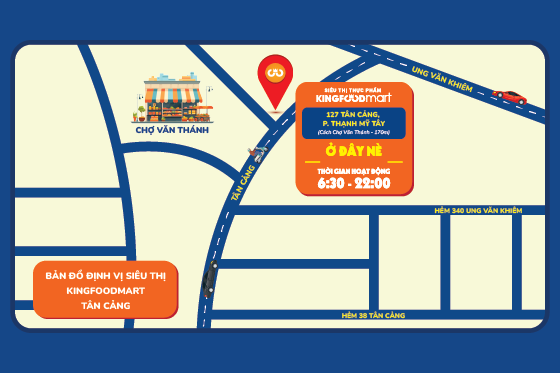 Kingfoodmart - Phường Thạnh Mỹ Tây, Hồ Chí Minh