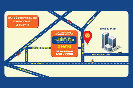 Kingfoodmart - Phường Hạnh Thông, Hồ Chí Minh