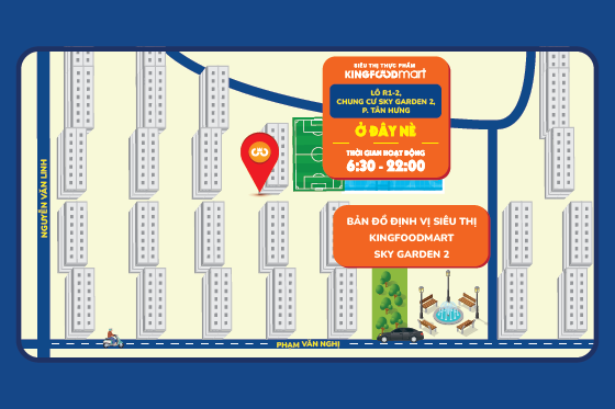 Kingfoodmart - Phường Tân Hưng, Hồ Chí Minh