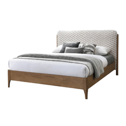 Milan Italian Upholstery King Bed