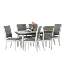 Weston Wooden Dining 6 Seater
