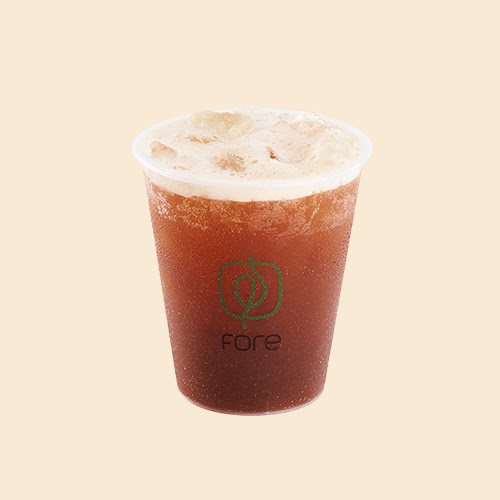 Iced Triple Peach Americano