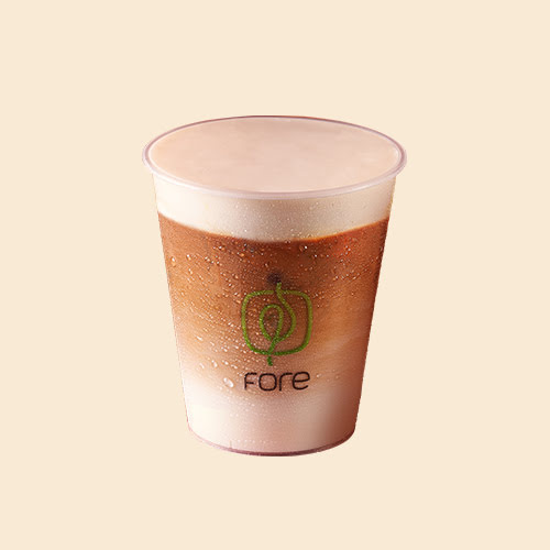 Iced Orange Cream Toffee Latte