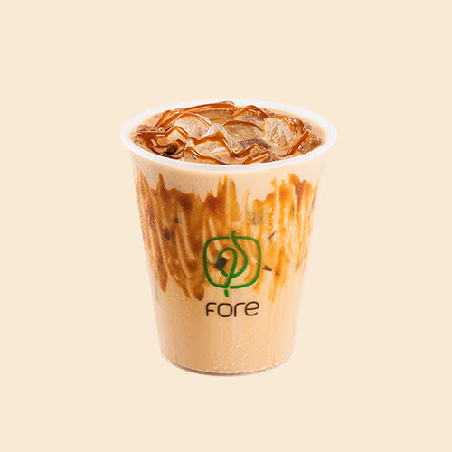 Iced Caramel Praline Macchiato