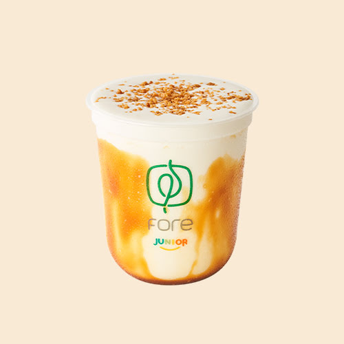 Iced Butterscotch Milk Crumble
