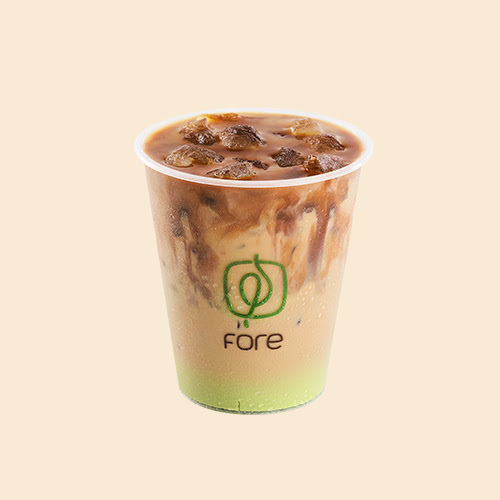 Iced Pandan Latte