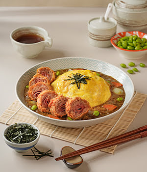 Chicken Roll Tempura Curry