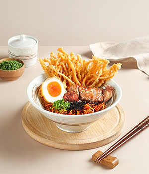 Chicken & Tempura Dry Ramen