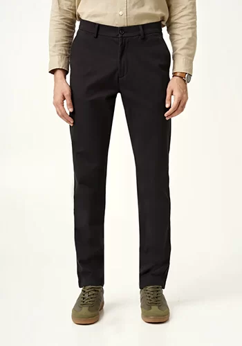 Black Shadow Stretch Chinos