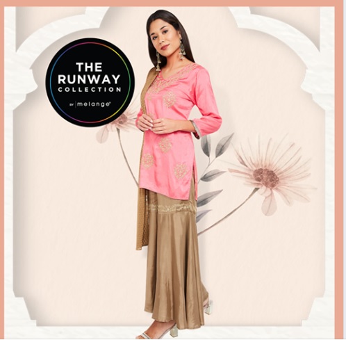 The most striking trend this season RosePrints Celebrate DilSeDiwali with our limited edition MelangeRunwayC...