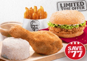 P160 CHICKEN AND ZINGER FILL-UP