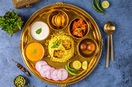 Chicken Biryani Thali (Boneless)