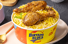 Chicken Dum Biryani (Leg Pcs)