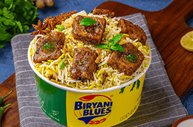 Pepper Paneer Biryani