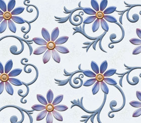 GFT SPH Cosmos Flower Blue HL