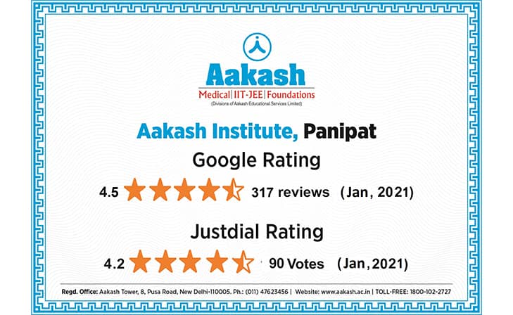 Aakash Institute - GT Road, Panipat
