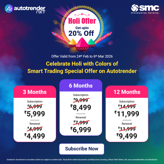 Holi Offer Smart Trading on Autotrender