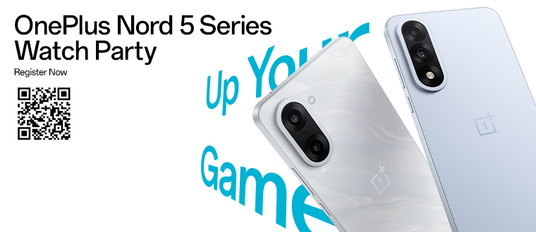 Oneplus Nord 5 Series Watch Party