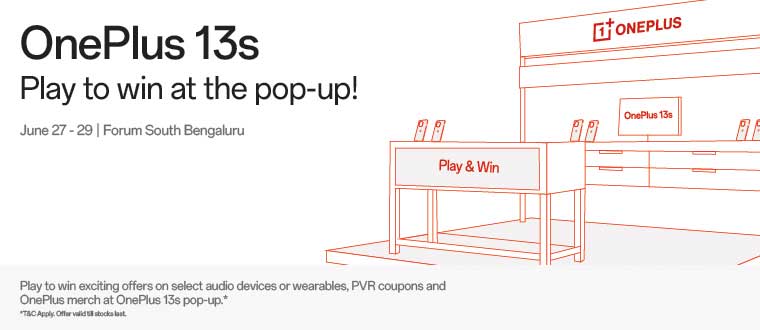 Oneplus 13s | Play To Win At The Pop-up!