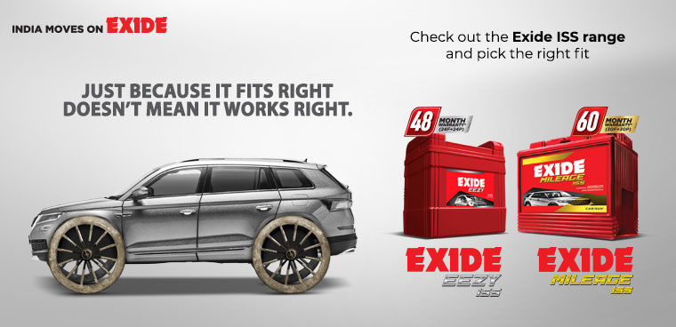 Exide Iss Range