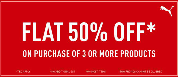 Flat 50% OFF