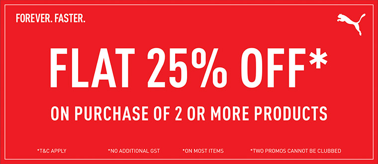 Flat 25% Off On Purchase Of 2 Or More Products