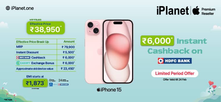 Iphone 15 Limited Period Offer