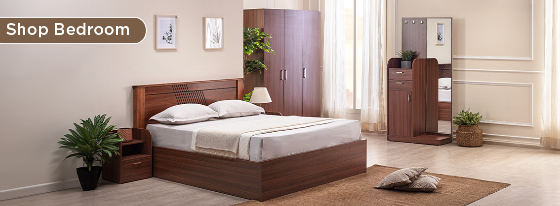 Nilkamal deals bedroom set