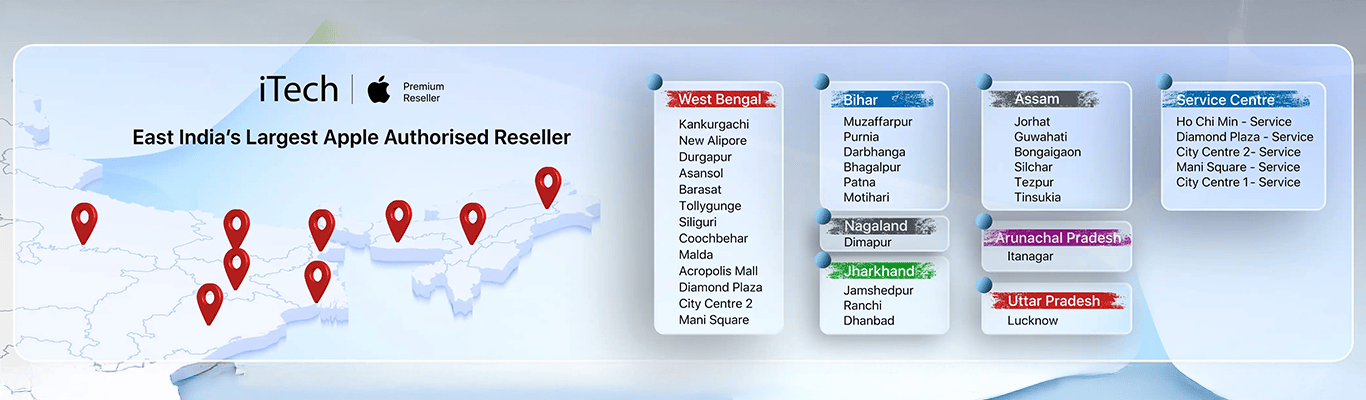 East India's Largest Apple Authorised Reseller