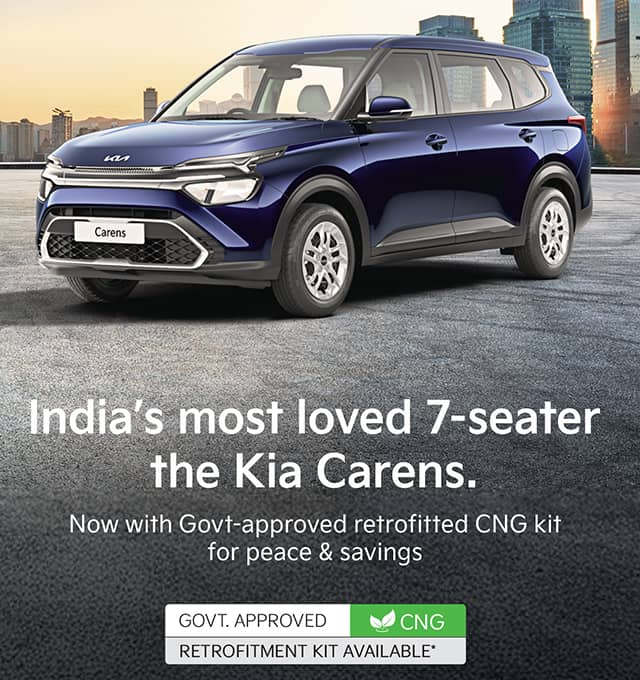 Kia carens CNG