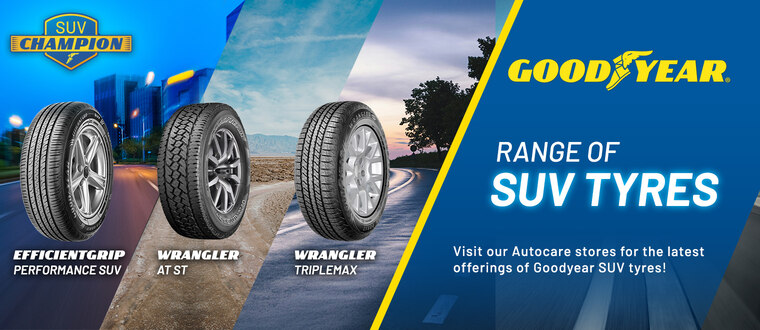 Goodyear Range Of Suv Tyres