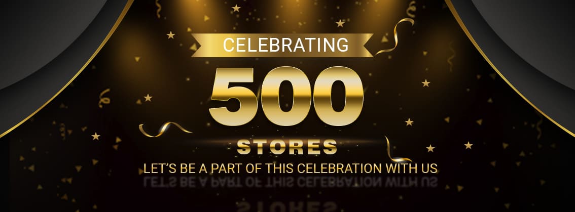 500 Store Celebration