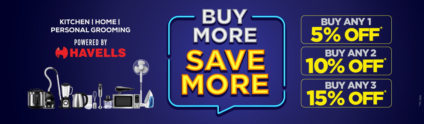 BUY MORE SAVE MORE
