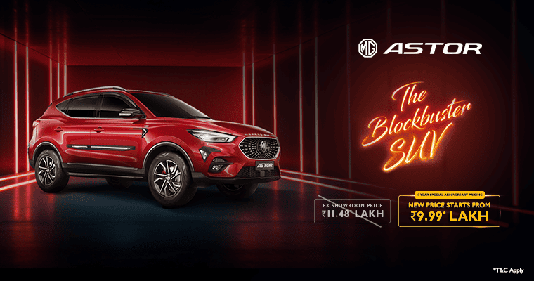 Astor at 9.9 Lakh