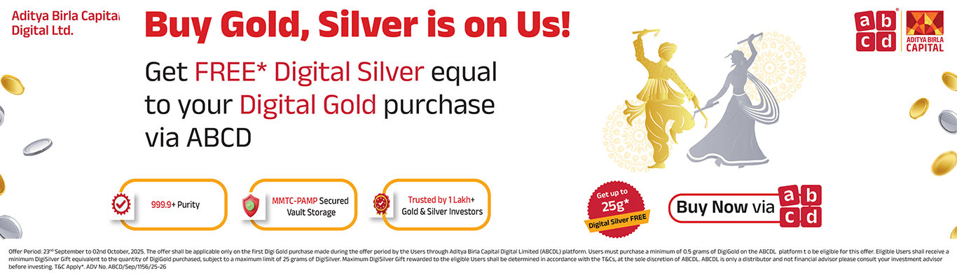 Navratri Digital Gold And Silver Offer