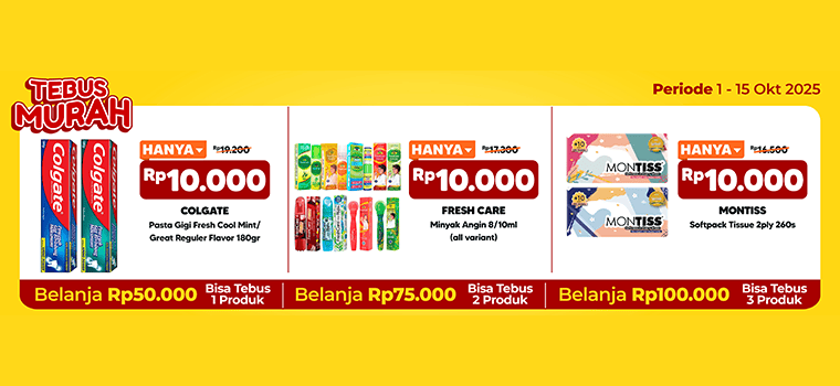 Tebus Murah October