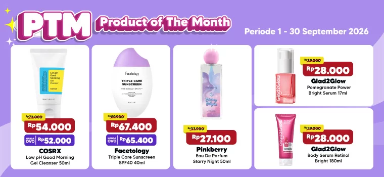 (SEPTEMBER) PTM - PRODUCT OF THE MONTH