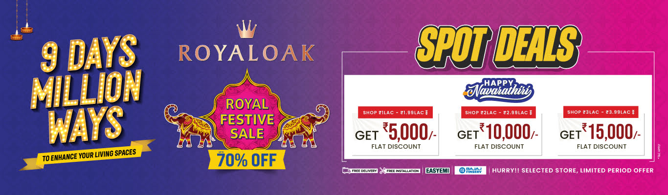 ROYAL FESTIVE ROYALOAK SALE 70% OFF 9 DAYS COCO