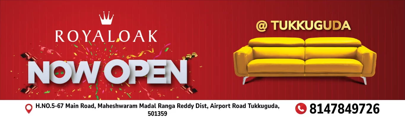 Royaloak Furniture Now Open at Tukkuguda