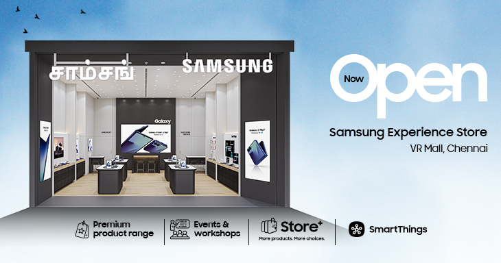Samsung Experience Store now open at VR Mall, Chennai