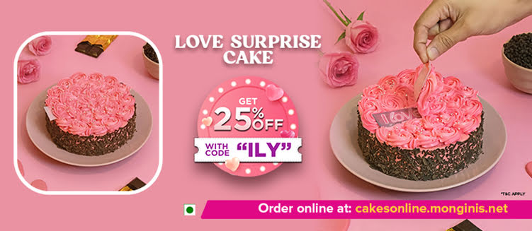 Love Surprise Cake