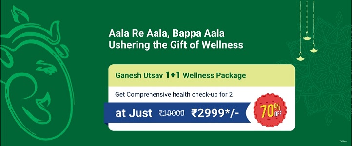Ganesh Utsav 1+1 Wellness Package For Rs.2999