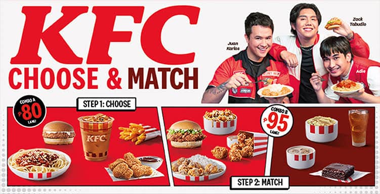 Kfc Choose And Match