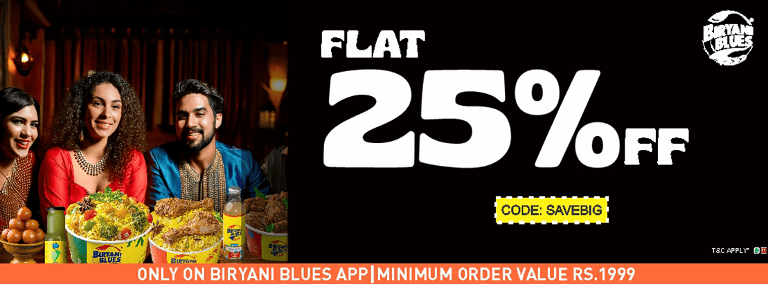 Flat 25% Off